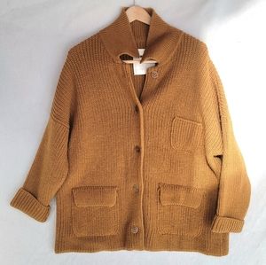 Monica Cordera knit polo jacket one size